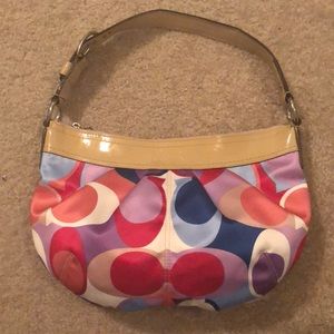 Authentic Coach Satin Purse